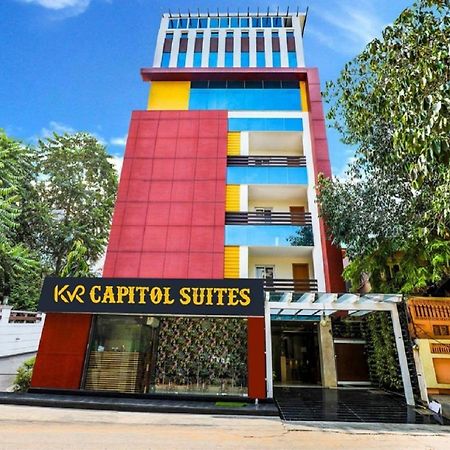 Kvr Capitol Suites Vijayawāda Buitenkant foto